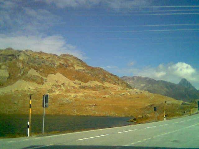 Laghetto passo Bernina 